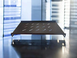 1U Fixed Shelf 300mm Deep 460mm Wide (Suit 19" Inch Open Rack) MACARAC 19" Inch Sheetmetal