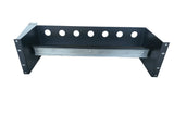 3u 19" Din Rail Enclosure With Cover 150mm Deep MACARAC 19" Inch Sheetmetal