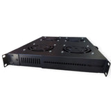 Thermostat Cooling Unit (1RU 4 X 240vAC Ext.l Fan / Suit 19" Rack) MACARAC 19" Inch Sheetmetal