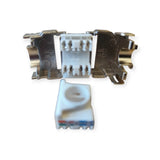 90 Degree Cat 6A Keystone Jack Zinc Alloy Shielded 24 Pack MACARAC