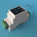 AC90~260V Din Rail Thermostat 2 Way Relay Output Temperature Alarm Controller