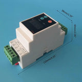 AC90~260V Din Rail Thermostat 2 Way Relay Output Temperature Alarm Controller MACARAC