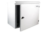 9U 600mm Deep IP65 Rated Non-Vented Outdoor Wall Mount Cabinet Certech