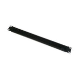 1U Cable Brush Panel 19" Inch Rack Mount MACARAC 19" Inch Sheetmetal