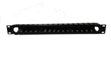 1U HORIZONTAL CABLE MANAGEMENT- Finger duct / cover (19" Rack-Mount Application) MACARAC 19" Inch Sheetmetal