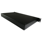 1U Rack Mount 19" Rack Mount Case 44mm x 483mm x 250mm (Black) MACARAC 19" Inch Sheetmetal