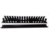1U HORIZONTAL CABLE MANAGEMENT- Finger duct / cover (19" Rack-Mount Application) MACARAC 19" Inch Sheetmetal