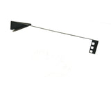 1U Steel Vertical/Horizontal Wall Mount / Under Desk Rack Bracket (Black) 19" Application MACARAC 19" Inch Sheetmetal