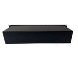 2U Rack Mount 19" Rack Mount Case 88mm X 483mm X 150mm (BLACK) MACARAC 19" Inch Sheetmetal