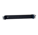 1U 8 WAY Recessed Power Distribution Unit PDU 19" 3 Meter Lead AU Approved Amdex
