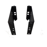 2U Recess Bracket 100mm Deep (19" Inch Rack-Mount Application) - MACARAC 19" Inch Sheetmetal
