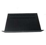 2U Rack Mount 19" Rack Mount Case 88mm X 483mm X 250mm (BLACK) MACARAC 19" Inch Sheetmetal