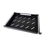 1U Slide Shelf 19" Cantilever Shelf 300mm Deep (Suit All 19" Server Rack) MACARAC 19" Inch Sheetmetal