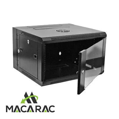 6U 550mm Deep Swing Frame WALL MOUNT NETWORK CABINET MACARAC 19" Inch Sheetmetal
