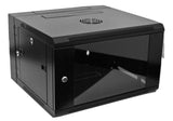 12U 550 WALL SWING MOUNT DATA CABINET (19" Rack / Provision for 2 x 240v Cooling Fan) MACARAC 19" Inch Sheetmetal