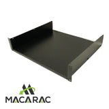2U 400mm DEEP H/D CANTILEVER SHELF (19" Inch Rack-Mount Application) MACARAC 19" Inch Sheetmetal