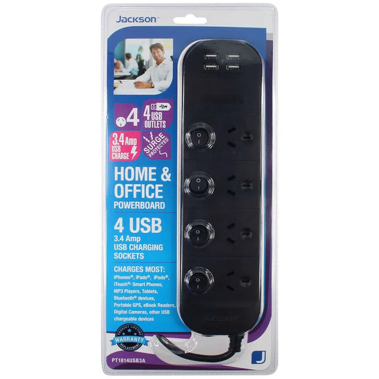 surge protected powerboard by Macarac