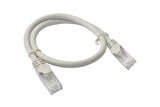 8Ware Cat6a UTP Ethernet Cable 0.5m (50cm) Snagless Grey 8Ware
