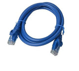 8Ware Cat6a UTP Ethernet Cable 1m Snagless Blue 8Ware
