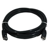 8Ware Cat6a UTP Ethernet Cable 3m Snagless Black 8Ware