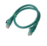 8Ware Cat6a UTP Ethernet Cable, Snagless  - Green 0.5M 8Ware