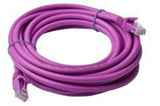 8Ware Cat6a UTP Ethernet Cable 5m Snagless Purple 8Ware