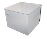 9U 400mm Deep IP65 Rated Non-Vented Outdoor Wall Mount Cabinet Certech