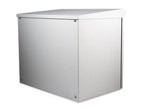 9U 600mm Deep IP65 Rated Non-Vented Outdoor Wall Mount Cabinet Certech