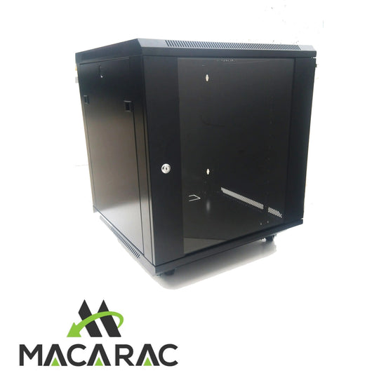 12U 600mm FREE STANDING / WALL-MOUNT 19" Professional Range 19" Rack Cabinet MACARAC 19" Inch Sheetmetal
