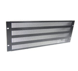 4U Vent Panel19" Inch Rack-Mount Black MACARAC 19" Inch Sheetmetal