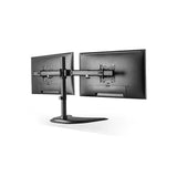 Brateck Curved Horizontal Rail Dual Monitor Array Desktop Stand Fit most 13"-27" MACARAC 19" Inch Sheetmetal