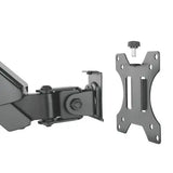 Brateck Dual Minitor Full Extension Gas Spring Dual Monitor Arm (independent Arms) Fit Most 17"-32" Brateck