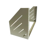 4U Steel Vertical/Horizontal Wall Mount / Under Desk Rack Bracket (Black) 19" Application MACARAC 19" Inch Sheetmetal