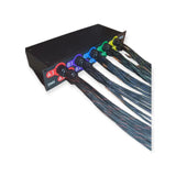 2U Rack Mount 19" Rack Mount Case 88mm X 483mm X 250mm (BLACK) MACARAC 19" Inch Sheetmetal