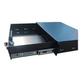 2U Rack Mount Slide Drawer 19" Inch 300mm Deep MACARAC 19" Inch Sheetmetal