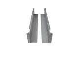 Adjustable Depth Heavy Equipment Support Bracket Set MACARAC 19" Inch Sheetmetal