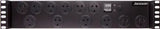 2RU 12 Outlet 19" Rack Mounted Powerboard with Surge Protection JACKSON INDUSTRIES