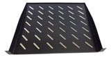 1U 400 mm Deep Cantilever Shelf / Tray Vented  (19" Rack-Mount Application) MACARAC 19" Inch Sheetmetal