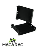 2U Recess Bracket 100mm Deep (19" Inch Rack-Mount Application) - MACARAC 19" Inch Sheetmetal