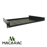 1U 300mm DEEP H/D CANTILEVER SHELF (19" Inch Rack-Mount Application) MACARAC 19" Inch Sheetmetal