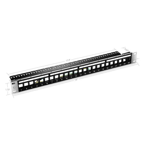 keystone patch panel by Macarac