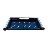 1U Slide Shelf 19" Cantilever Shelf 200mm Deep (Suit All 19" Server Rack) MACARAC 19" Inch Sheetmetal