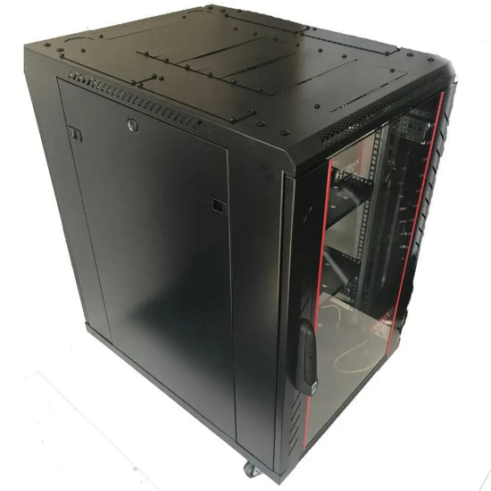 free standing data cabinet by Macarac