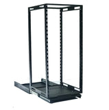 SLIDE AND SPIN BASE 19" Internal Rack (Suit Credenzas, Podiums, Lecterns, Cabinets) MACARAC