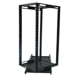 SLIDE AND SPIN BASE 19" Internal Rack (Suit Credenzas, Podiums, Lecterns, Cabinets) MACARAC