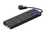 Jackson Phone and Aerial Surge Protected 8 Outlet Powerboard JACKSON INDUSTRIES