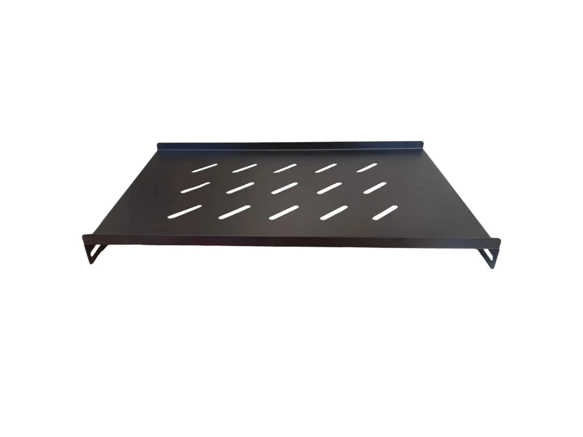 1U 300mm Fixed Shelf for 19 Inch Rack | Suits 250-350mm open rack
