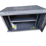 6U 450mm Single Section Redback Wall Mounted Data Cabinet (Provisions for 2 fans)