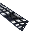 3U Vent Panel 19" Inch Rack-Mount Black