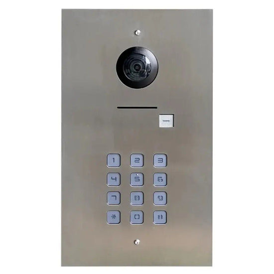 Flush Mount Face Plate | Two Module Suit Hikvision Gen2 Intercom MACARAC 19" Inch Sheetmetal